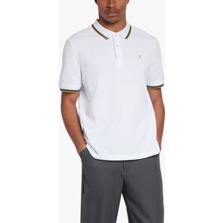 Farah Vintage Alvin Polo T Shirt White