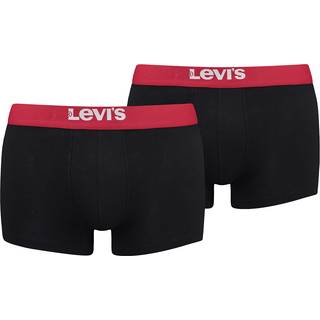 Levis 2-pak Base Trunk - Black/Red - Small