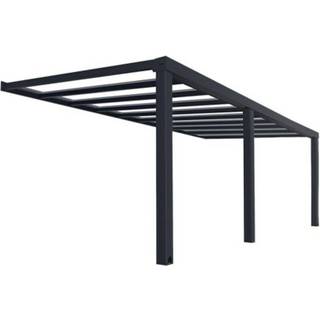 Canopia by Palram Stockholm terrasseoverdækning, 3,4 x 3,7 meter, antracit