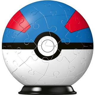 Pokémon 3D Puzzle Pokéballs: Great Ball (55 pieces)