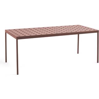 Hay - Balcony havebord, L190 cm. - Iron Red