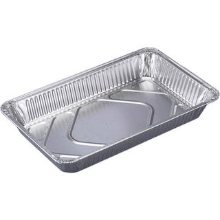Gastro aluminiumsbakke 1/1 GN høj 527 x 325 x 81mm 10244ml sølv
