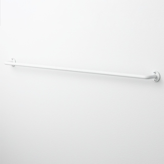 60 cm. håndklædestang, hvid