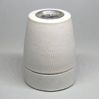 Teknisk Belysnings Industri E27 porcelænsfatning 3/8" RG med jord