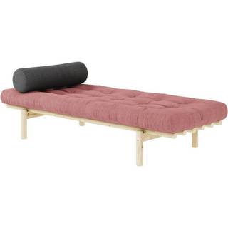 Next Daybed Fra Karup Design i Massiv FSC Fyrretræ | Japandi - Klar lak - 516 Sorbet Pink