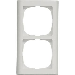 Softline Ramme 63, 2 modul, lodret - hvid