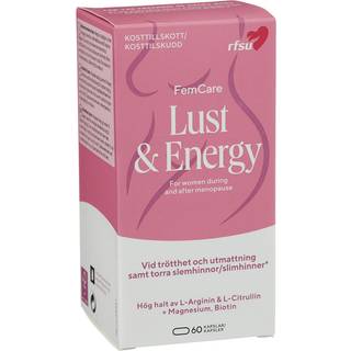 RFSU FemCare Lust & Energy 60 kapslar