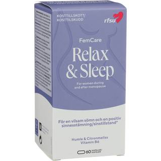 RFSU FemCare Relax & Sleep 60 kapslar
