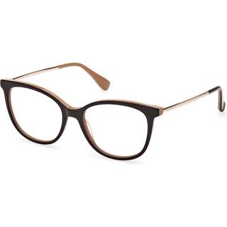 Max Mara MM5008 050 52 Briller Kvinder Black - Black on Brown - 52mm