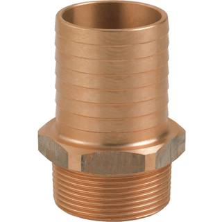 Slangnippel Guidi Hose Connector Male, bronze, 3/8" G (BSP) (udvendig) til 10 mm (25/64") slange