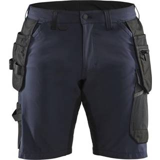 Blåkläder 1520 Håndværker Shorts 4-vejs stretch / Håndværker Arbejdsshorts 4-vejs stretch - C58 - Mørk Marineblå/Sort