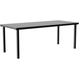NINE 19 Outdoors Havebord 200,5x90 Sort