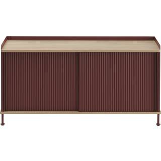 Muuto Enfold Sidebord 124x45 Eg/Deep Red