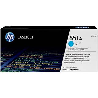 HP HP 651A Tonerkassette Cyan CE341A