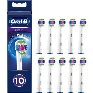 Oral-B 3D White Børstehoveder 10 stk. CleanMaximiser