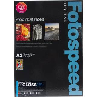 Fotospeed PF Gloss 270 g/m² - A3, 50 ark