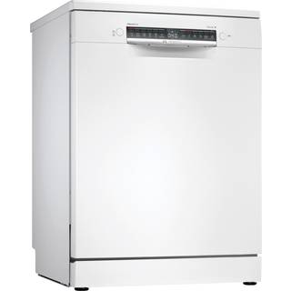 Bosch Serie 4 Fritstående opvaskemaskine 60 cm hvid SMS4EMW06E