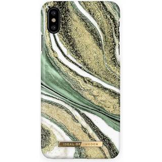 Printed Case Cosmic Green Swirl
