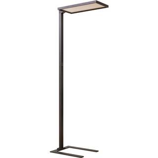 Arcchio Nelus LED-gulvlampe til kontor, sort sensor