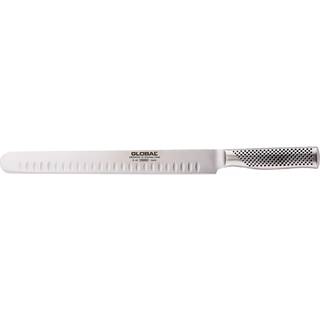 Global G-60 Allesschneider 30 cm mit Kullen - Cromova 18 Stahl - Silber
