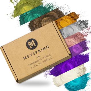 Meyspring Gemstones Collection Mica Powder til epoxyharpiks - 100 g - Epoxy Pigment Colour