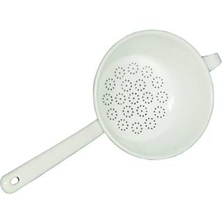 Riess Classic Weiß Passiersieb 18 cm - Emaille