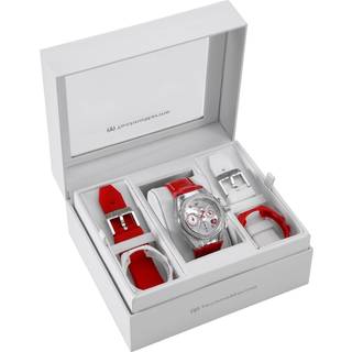 Technomarine TM-117001 Sølvfarvet/Læder Ø40 mm