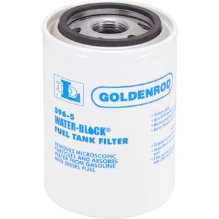 Goldenrod (596-5) Br?ndstoftankfilterudskiftning Vandblokbeholder