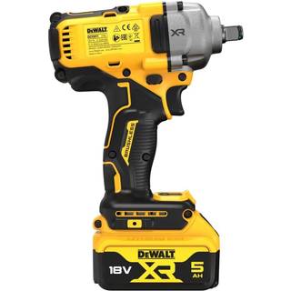 Slagnøgle DeWalt DCF891P2T-QW; 18 V; 2x5,0 Ah batt.