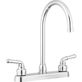 Pacific Bay Lynden Modern High Arc Kitchen Sink vandhane - Metallisk plettering over ABS -plast - (poleret krom)