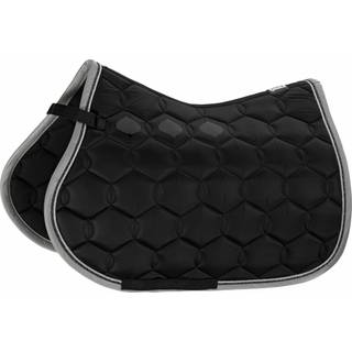 Eskadron GLOSSY WAVE CONTRAST Sadelunderlag - Black - Horse Full - 58 cm