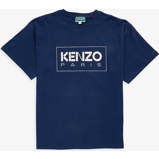 KENZO KIDS Kenzo Kids Unisex Blue Logo T-Shirt