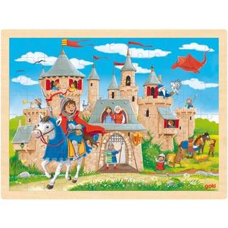 Goki Wooden Jigsaw Puzzle Knight's Castle 96 pcs. Wood