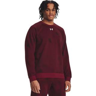 Sweatshirt Under Armour UA Rival Fleece Printed Crew-MRN 1379756-600 Størrelse XXL