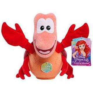 Disney Princess Just Play Singing and Snapping Sebastian 10-Inch Plush Fyld Animal Red Crab Officielt licenserede b?rneleget?j i alderen 3 op