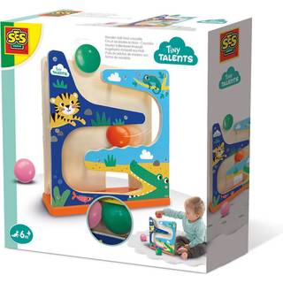 Tiny Talents Wooden Ball Track Crocodile