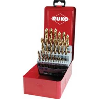 Spiralborsæt HSSG TiN 1-13×0,5mm st