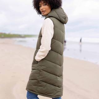 Tog 24 Tog 24 Green Ranskill Long Padded Hooded Gilet