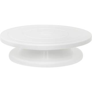 ATECO 608 11 """" Revolving Plastic Cake Drejebord / Stand med ikke-skridsikre base