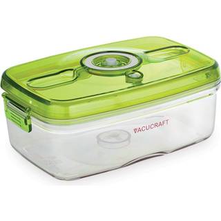 Vacucraft Rektangulær + Pumpe, 1 L