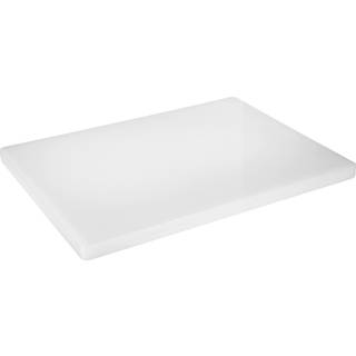 Winco Heavy-Duty Plastic Cutting Board 15 """" X 20 """" X 1 """" Hvid