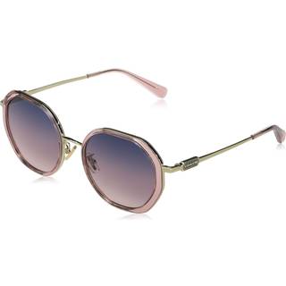 Coach HC7141 CD477 90050J 54 Solbriller Kvinder Guld - Transparent Pink Gold - 54mm