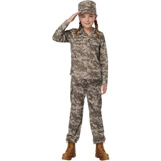 Californien kostumer soldat kostume en farve 10-12