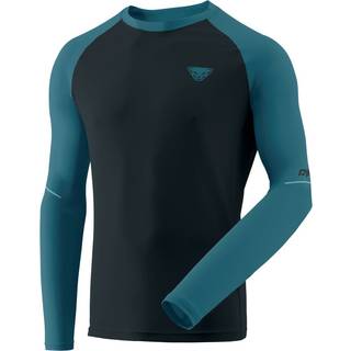 Dynafit Men's Alpine Pro Long-Sleeved Tee Blueberry/Rock Khaki, XXL