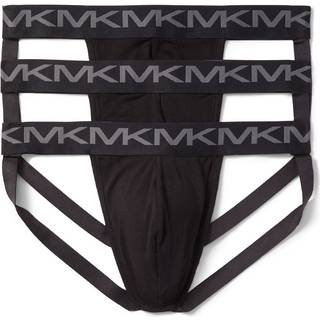 Michael Kors 3-pak Basic Jock Strap - Black - Large * Kampagne *