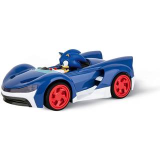 Carrera RC Team Sonic 2.4 GHz fjernstyret bil med lys - Sonic Racer 27 cm