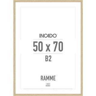 Træramme - Eg -  Str:50 x 70 Cm
