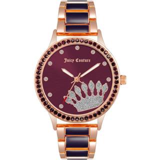 Juicy Couture Kvinders 38 mm Rose Guld Ur JC1334RGPR