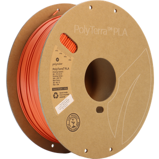 PolyTerra PLA Filament - 1,75mm - Muted Red - 1 kg