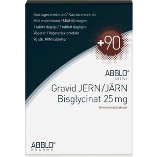 Abblo Gravid Jern Bisglycinat- Fri fragt over 249